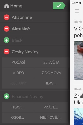 Noviny CZ screenshot 3