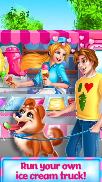 Ice Cream Truck Girl - Frozen Sweets Maker