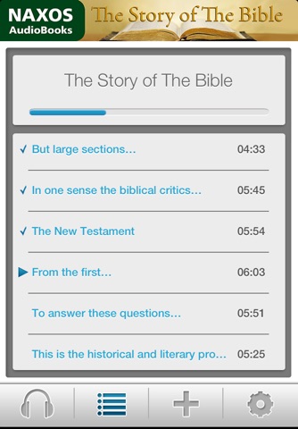 The Story of the Bible: Audiobook App screenshot 3