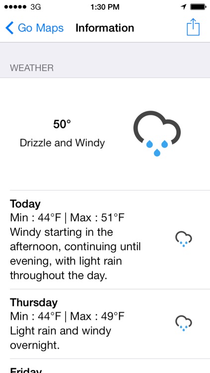 Go Maps for Google Maps : Directions, Street View, Weather, Place Details, Photos, Reviews & Contacts screenshot-4