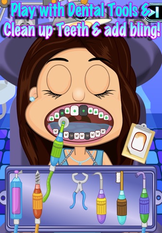 Celebrity Doctor & Dentist - Virtual Kids Dental & Med School screenshot 3