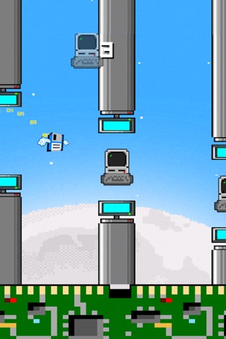 Floppy Disk - Play Free 8-Bit Flying Games screenshot 2