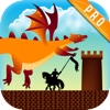 Knights and Dragons Clash Adventure PRO - Flying Mania Dodge Attack