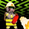 Fireman Line Up Vector - PRO - Fire Fighter vs Burning Fallout Escape Puzzle
