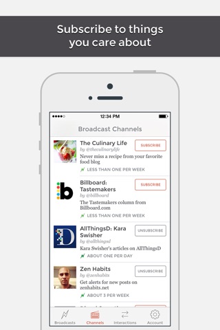 App.net - Broadcast With Push screenshot 2