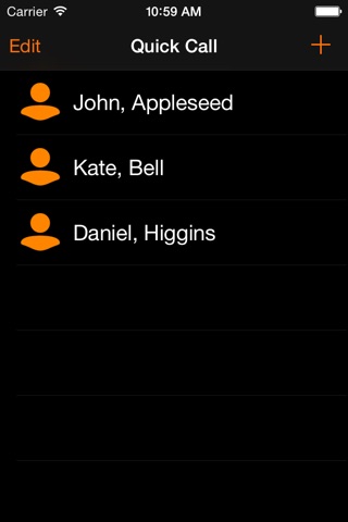 Quick Call Contacts Widget screenshot 2