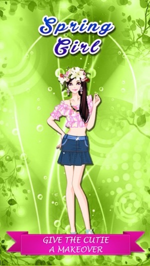 Little Spring Girl - Dress Up! Game about makeover and make-(圖2)-速報App