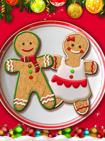 Christmas Gingerbread Cookies Mania! - Cooking Games FREEのおすすめ画像1