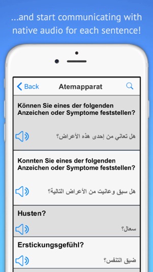 Universal Doctor Speaker: Medical Translator with Audios(圖3)-速報App