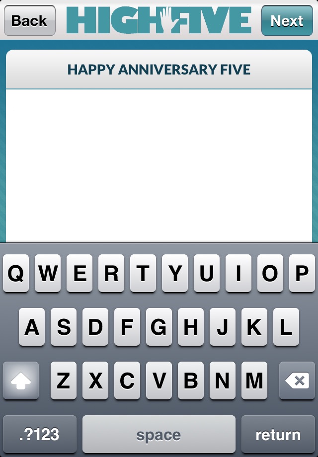 High Five App screenshot 4