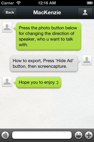 FabriChat - Fabricate Messenger screenshot 4