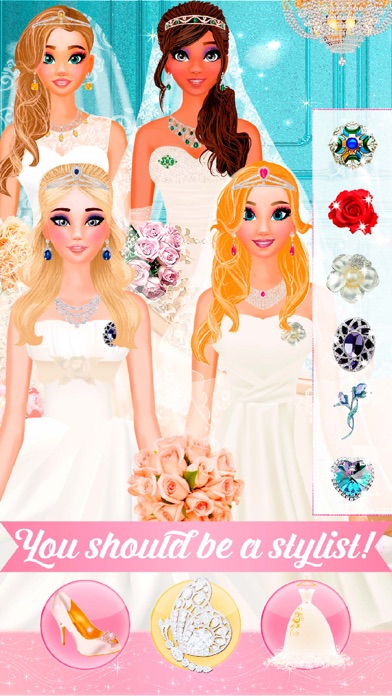 How to cancel & delete Princess Wedding Makeover - Dress Up, Make Up, Tailor and Outfit Maker from iphone & ipad 4