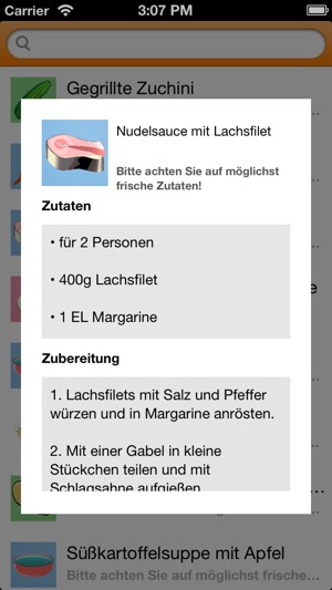 Histaminfreie und histaminarme Rezepte: die Histamin-App bei(圖3)-速報App