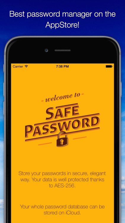 SafePassword for iOS