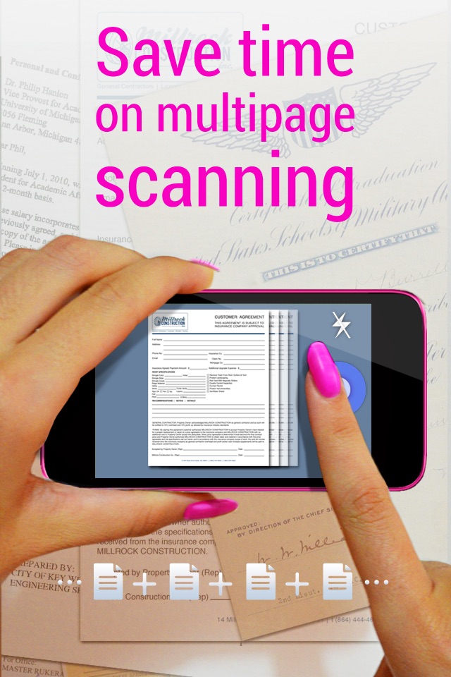 Scanny free - personal document assistant and PDF document scanner screenshot 2