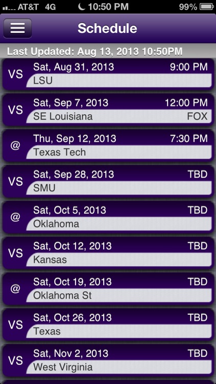 TCU Football Live