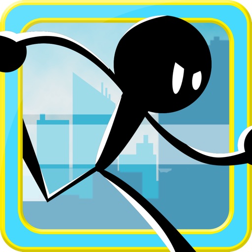 City Sprint Stickman Free iOS App