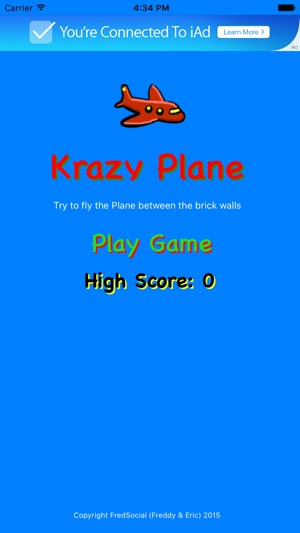 Krazy Plane