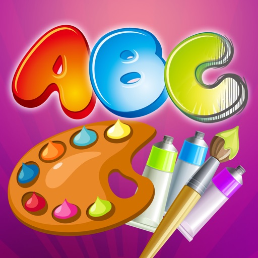 ABCs Painting Fun (No Advertisement) icon