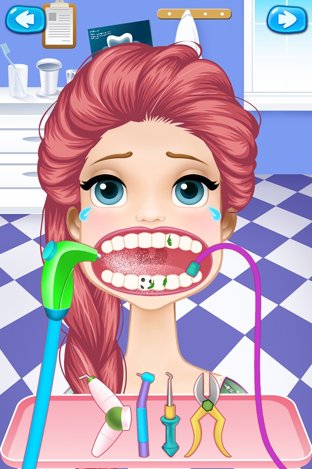 Princess Dentist : makeover games! screenshot 2