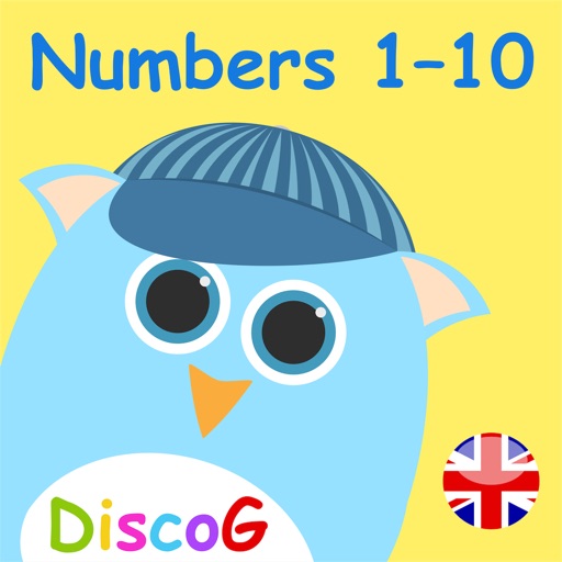 DiscoG - Numbers 1 to 10 for iPad Icon