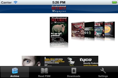 Professional Security Magazine screenshot 2