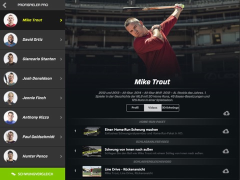 Zepp Baseball for iPad screenshot 2