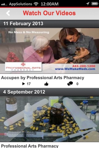 Professional Arts Pharmacy - WeMakeMeds.com screenshot 4