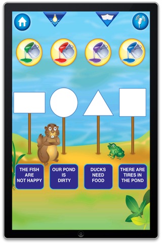 Animal Pond - Kids Draw Color Paint & Story Book screenshot 2