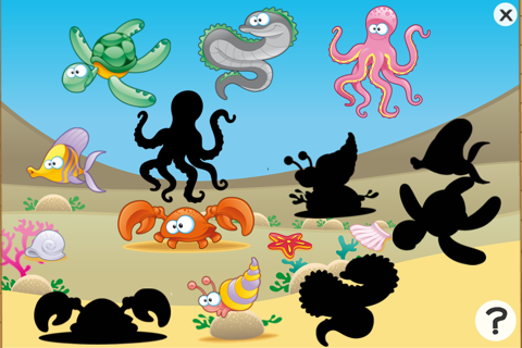 Underwater animals game for children age 2-5: Train your skills for kindergarten, preschool or nursery school screenshot 4