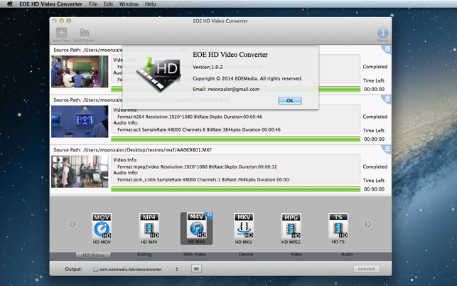 EOE HD Video Converter(圖5)-速報App