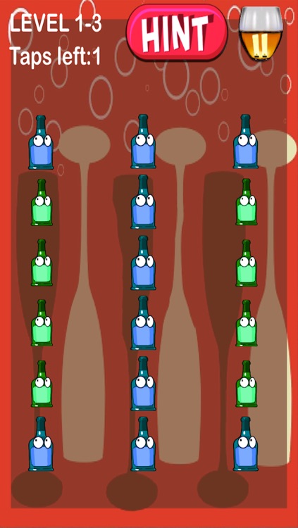 Breaking Bottles Multilevel Tap Strategy Mind Game