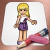 Draw Lego Friends Edition