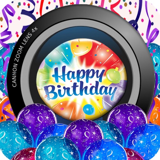 Birthday Booth Greetings - Free Photo eCard Maker iOS App