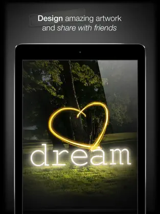 Captura de Pantalla 3 Insta Neon™ Pro Light FX Photo Editor iphone