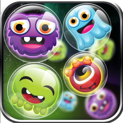 Bubble Galaxy BOOM! Tiny Alien Dots Match iOS App