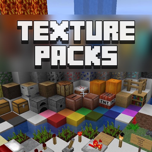 Texture Packs for Minecraft PE (Textures for Pocket Edition) icon