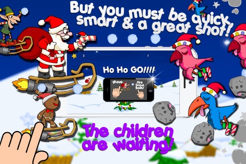 Jet Sleigh Santa Crew - Holiday Racing In The Air! screenshot 3