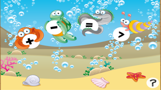 海の動物について子供年齢3-6のための数学のゲーム：数字1〜20をご覧ください。幼稚園、海、水、魚、亀、ウナギ、イルカやカニとの幼稚園や保育園のためのおかしいゲームや演習のおすすめ画像1