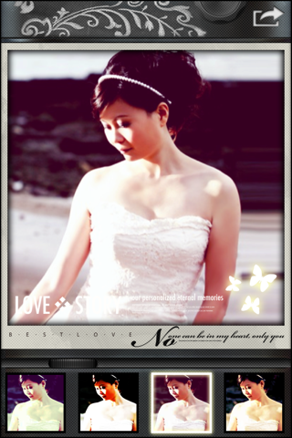 Скриншот из Beautiful Wedding - Camera And Photo Editor For Mixing Filters, Textures and Light Leaks