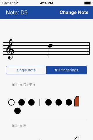Flute Fingering Chart screenshot 2