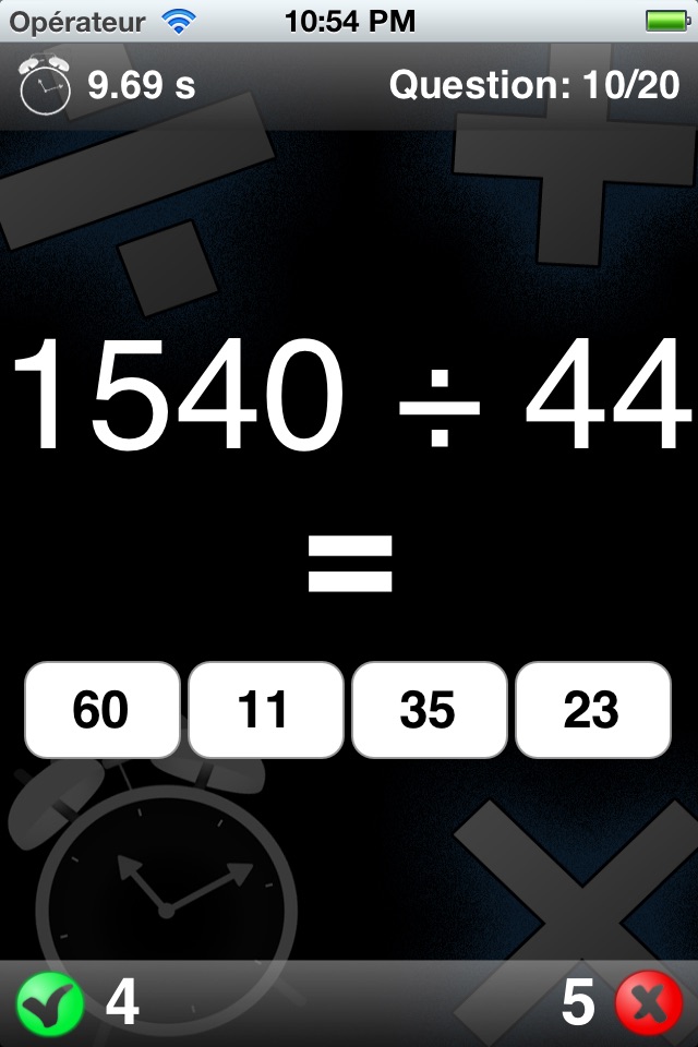 Brain Game is designed to sharpen your math skills! For all ages! Full version. screenshot 2