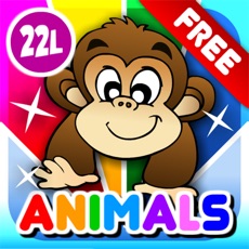 Activities of First Words School Adventure: Animals • Early Reading - Spelling, Letters and Alphabet Learning Game...