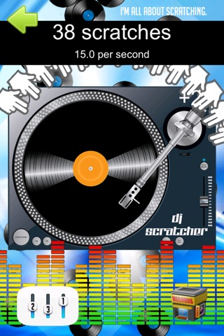DJ Scratcher Tap Clicker Speed Mania Record Scratch Game screenshot 2