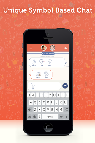 Ola Mundo Messenger - Safe chat for non-verbal kids screenshot 2