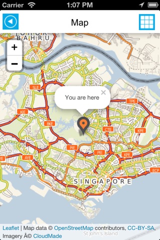 Singapore offline map, guide, hotels & airlines screenshot 2