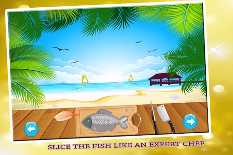 Salmon Fish Maker – Make sea food in this cooking chef game for little kids screenshot 2