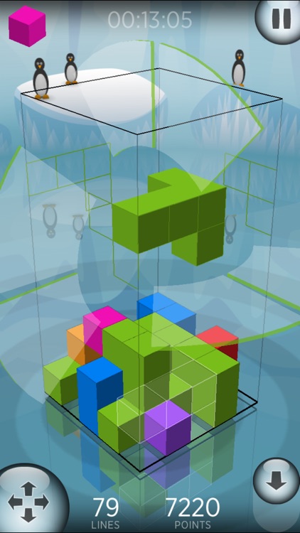 Fragmental 3D Lite - Build Lines with Falling Blocks!