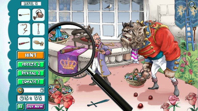 Hidden Object Game FREE - Beauty and the Beast(圖1)-速報App