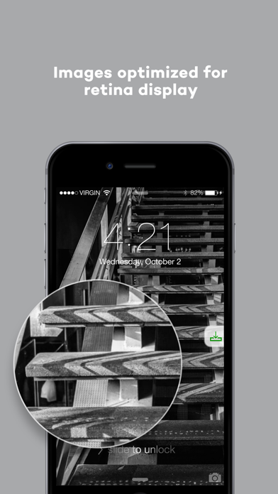 Wallpapers Black White 壁紙ブラック ホワイト Iphoneアプリ Applion